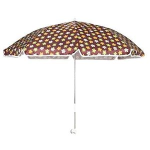 【キャプテンスタッグ CAPTAIN STAG】キャプテンスタッグ ハッピーフラワーチェア用パラソル ブラウン UD-0031