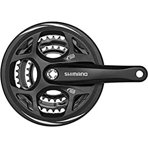 【シマノ SHIMANO】シマノ EFCM311C888CL FC-M311 クランク 48/38/28 170mm ガード付 ブラック SHIMANO