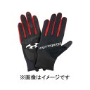 【オージーケーカブト OGK KABUTO】オージーケーカブト SFG-2 グローブ 指付き Mサイズ ブラックレッド OGK KABUTO