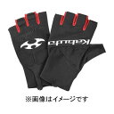 【オージーケーカブト OGK KABUTO】オージーケーカブト PRG-8 グローブ 指切 Sサイズ ブラックレッド OGK KABUTO
