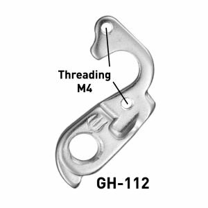【マーウィー MARWI】マーウィー GH-112 ギヤハンガー capheadM4×0.7×8L ネジ数2pcs リアディレイラー MARWI(4)