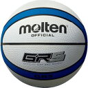 【モルテン Molten】モルテン バスケットボール 5号球 GR5 ホワイト×ブルー BGR5WB(4)