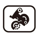 【シマノ SHIMANO】シマノ SHIMANO ERDTY300B リアディレイラー 逆爪ブラケット 6/7S(4)