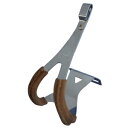 【三ヶ島製作所 MKS】MKS 皮付きトークリップ スチール ディープ TOE CLIP STEEL DEEP M ミカシマ 三ヶ島