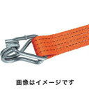 【トラスコ TRUSCO】トラスコ GV38-500HK ベルト荷締機 38mm幅 500kg フック&キーパータイプ TRUSCO