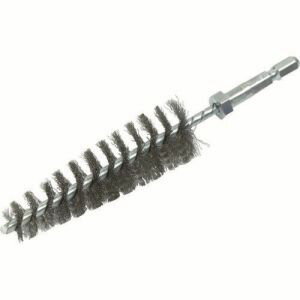 【トラスコ中山 TRUSCO】六角軸テーパーネジリブラシ ステンレス線 0.2Φ 14Φ〜24Φ穴用 6TNB-1424-SUS