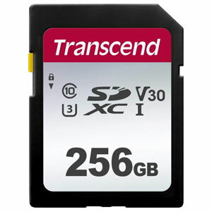 ygZh TranscendzgZh SDXC 256GB TS256GSDC300S Class10 UHS-I U3 SDJ[h