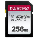 【トランセンド Transcend】トランセンド SDXC 256GB TS256GSDC300S Class10 UHS-I U3 SDカード