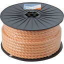 送料無料!!【トラスコ中山 TRUSCO】PVロープ 3つ打 線径16mm×長さ50m R-1650PV メーカー直送 代引不可 北海道・沖縄・離島不可【smt...