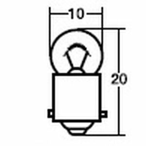 【スタンレー電気 STANLEY】スタンレー A71A パネル、メーター用電球 12V 1.7W G10 BA9S 10個入 STANLEY