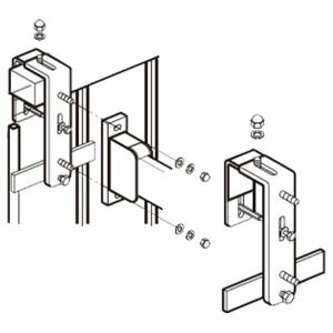 【川口技研】川口技研 HP-7B-DB ホスクリーン 笠木付パーツ 【川口技研】川口技研 HP-7B-DB ホスクリーン 笠木付パーツ