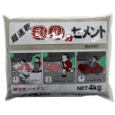 【家庭化学工業】家庭化学工業 超速乾30分セメント グレー 4kg