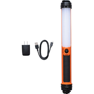 【アイリスオーヤマ IRIS】LED ワークライト 500lm スティック 充電式 充電器付き LEDスティックライト