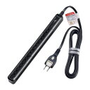 【朝日電器 エルパ ELPA】エルパ WBS-SL702SB B 耐雷7個口2Mスリム回転タップ ブラック ELPA 朝日電器(2)