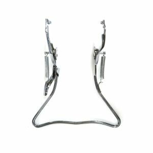 【昭和インダストリーズ SHOWA INDUSTRIES】外装用 両立スタンド 20型CP 20型 メッキ 11401