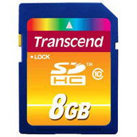 【トランセンド Transcend】トランセンド SDHC 8GB TS8GSDHC10 Class10 SDカード