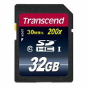 【トランセンド Transcend】トランセンド SDHC 32GB TS32GSDHC10 Class10 SDカード