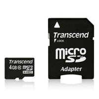 【トランセンド Transcend】microSDHC 4GB 