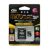 TeammicroSDHC 16GB TG016G0MC28A Class10