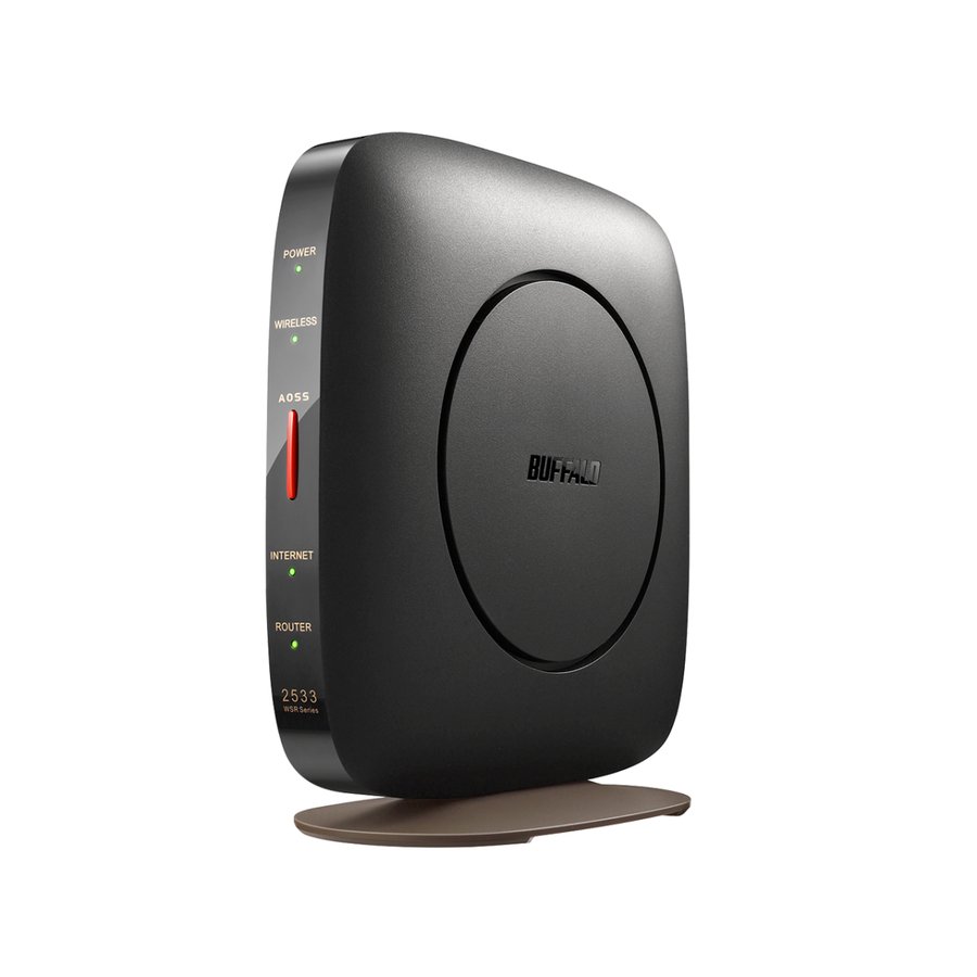 無線LANルーター AirStation WSR-2533DHP3-BK (ブラック)/バッファロー