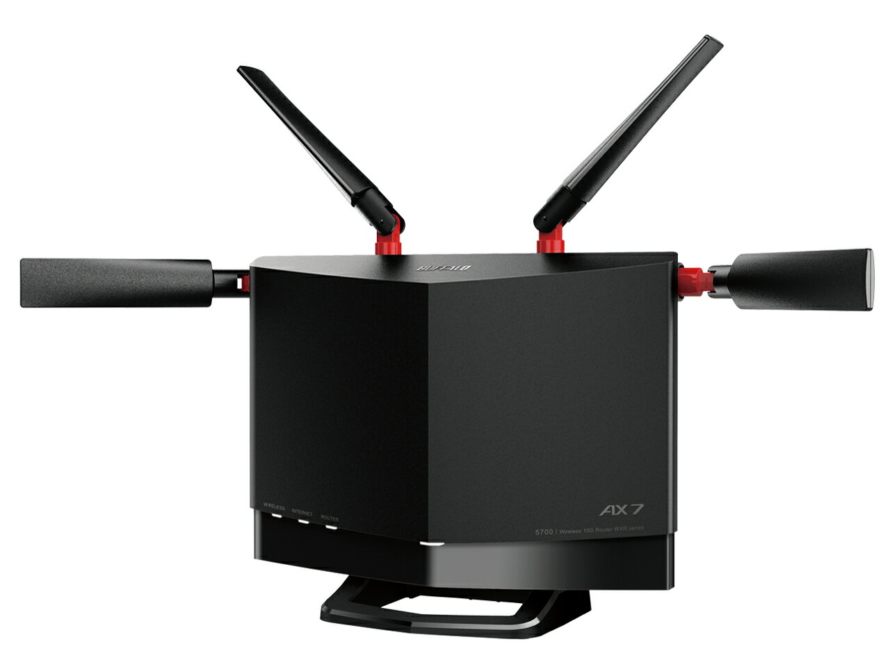 無線LANルーター AirStation WXR-5700AX7S(ブラック)/バッファロー