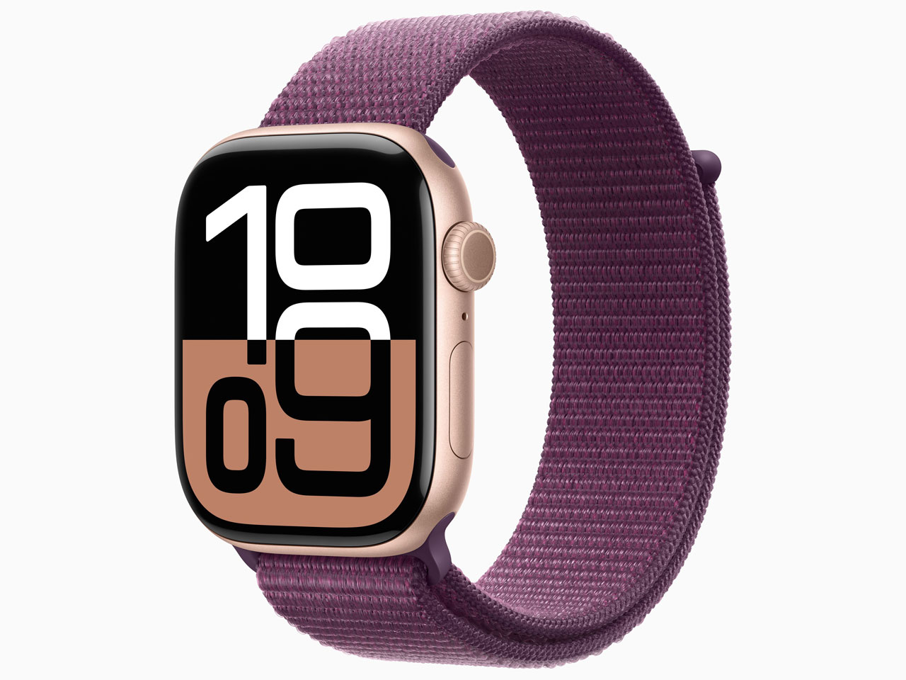 Rakuten - Apple Watch Series 10 GPSモデル 46mm MWWV3J/A [ローズゴールド・プラムスポーツループ]/Apple