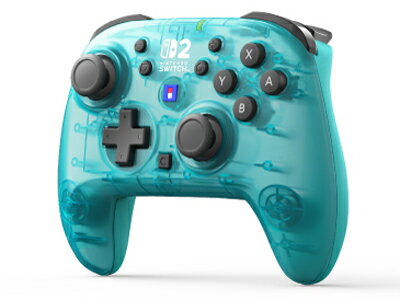 乐天商城 - ワイヤレスホリパッド TURBO for Nintendo Switch 2 NSX-131 [アクアシアン]/HORI