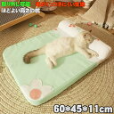 猫マット ペットマット 涼感マット ひんやりマット クールマット 年中通用 ベッド 小型犬 猫 可愛い 安眠 ほどよい硬さのマット 可愛い桜模様 防水 片付け簡単 取り外し可能 汚れにくい 通気 60*45*11cm
