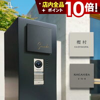 ★本日ポイント10倍★新発売 表札 タイル 【やわらかなモノトーンタイル表札】 Norm ...