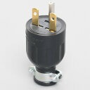 NEMA 6-15 アメリカン電機 7122GR 接地形2P 15A 250V ゴムプラグ【NEMA 6-15P】