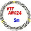 5m VTF AWG24 ĥȤ UL10072ܤ碌