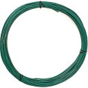 0.5 φ 単線 緑【10m】HPVC 耐熱性通信機器用ビニール電線 10m巻販売 solid wire