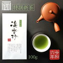 ＼新茶SALEポイント5倍／2024年新茶【特撰新茶 凛香抄】 100g 新茶 深蒸し茶 掛川茶 静岡茶 緑茶 2024 新茶 さえみどり 数量限定 煎茶 茶葉 お茶 緑茶 日本茶 プレゼント ギフト 還暦 米寿 長寿 母の日 ポスト投函 メール便 送料無料