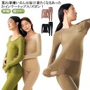 肌着 送料無料 送料無料 レディース シャツ インナーシャツ 防寒 ストッキングインナー 汗取りインナー あったかインナー 薄手 広い 深あき ブラック 薄い 軽い 暖かい 冬 ストッキング生地 フィット 伸縮 長袖(4)