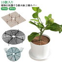 植物ポットカバー 観葉植物 植物 いたずら防止 植木鉢グリッド プロテクターキャット 植木鉢グリッド ガードカバー 10枚セット 犬 土壌グリッドカバー フラワープロテクター 植木鉢グリッド 再利用可能 猫犬掘り防止 ガードカバー 屋内植物 メッシュ 園芸用品