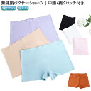 涼しい ショーツ シンプル レディース 一分丈 3枚入り 3枚入り アイスシルク 春夏用 3枚入り 女性用下着 シームレスショーツ おやすみパンツ 無地 伸びる...