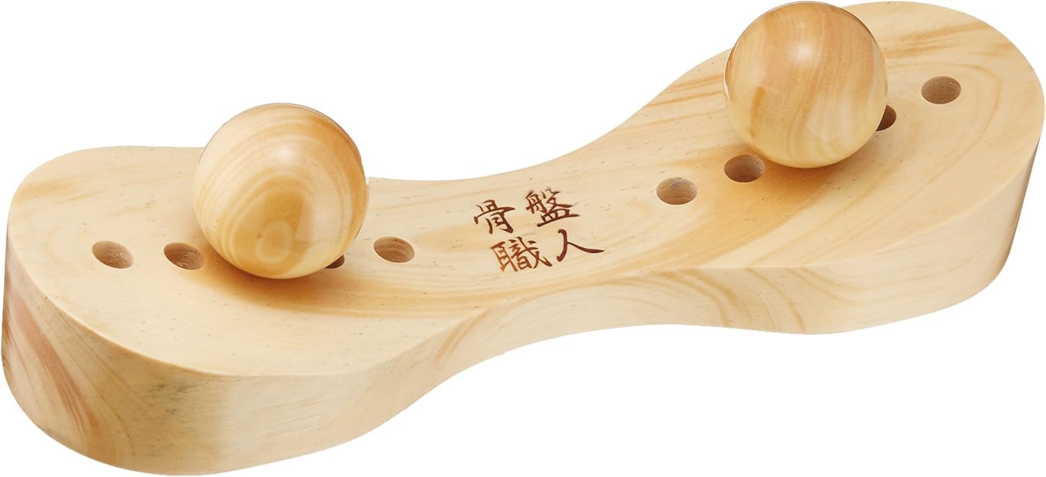 【正規品】ペルビス 骨盤職人 PV01 木製 ツボ押し玉 骨盤矯正 肩甲骨 腰痛 足ツボ マッサージ ケア用品