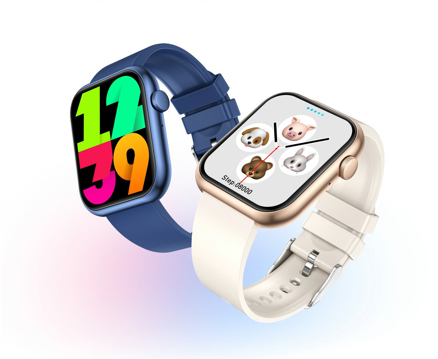 【クーポン配布中】Smart Watch スマートウォッチ 1.85インチHD大画面 長持ちバッテリー メッセージ通知 運動モード 軽量 多機能 多言語付き 通...