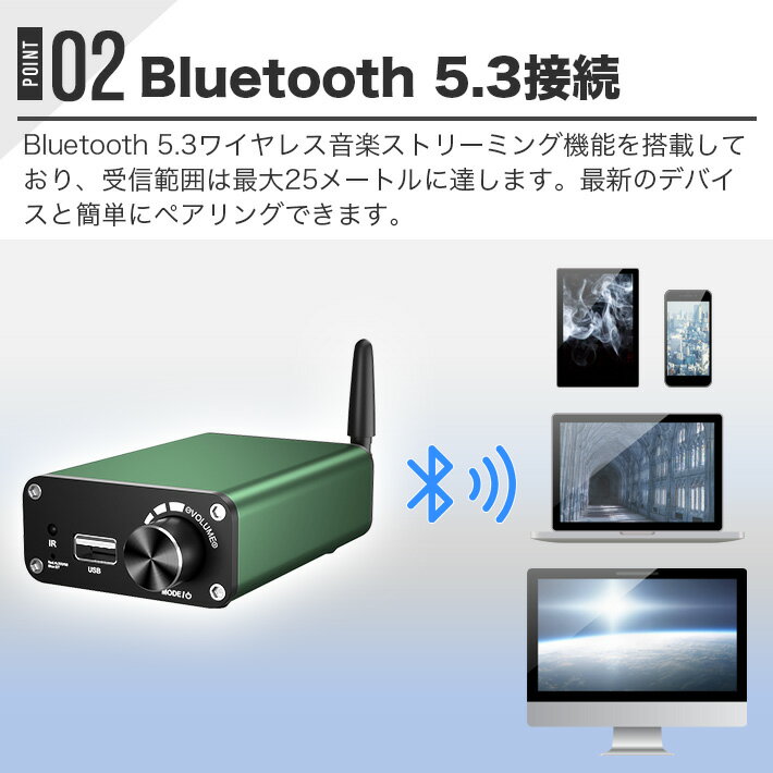 Bluetooth 5.3 ��⥳���� �ǥ����륢��� �����ǥ�������� BASS �������200W��100W+100W��2.0�����ͥ� Hifi �ϥ��ѥ USB���� 3.5mm AUX���ƥ쥪 AC�����ץ����� PSE�ޡ��� ����ѥ��� �п�