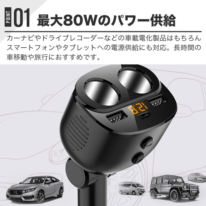 �����������å� 2Ϣ ���� USB ���� �����å�ʬ�۴� USB�ݡ���2�� Type-C�ݡ���1�� �Ű��� �����å��� �Ÿ������å� �ֺܽ��Ŵ� �������㡼���㡼 12V/24V���б� 80W�ʲ��Ѵ� 2�ݡ��� PC ��®���� �ȥ�å� �ڼ�ư�� ��