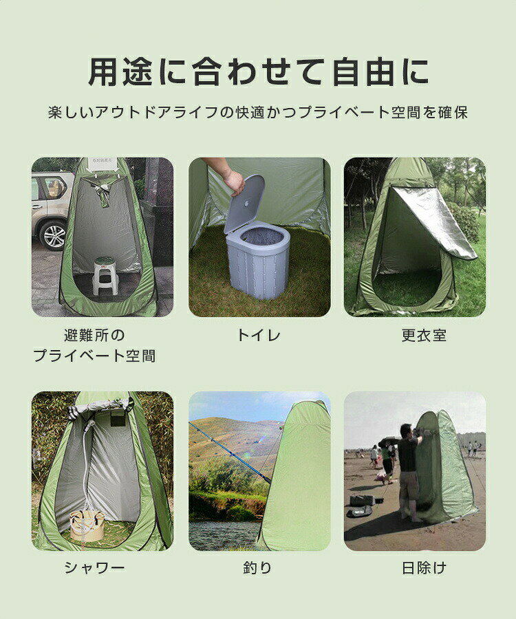 簡易トイレ セット 非常用 災害用 防災 水洗 折りたたみ 車 トイレ 介護 キャンプ アウトドア 登山 避難 地震 津波 台風 緊急 携帯 グッズ 車中泊 椅子 野外 災害用トイ 車内 便器 akimisyoji-10044212 アキミ商事 サンプル画像2