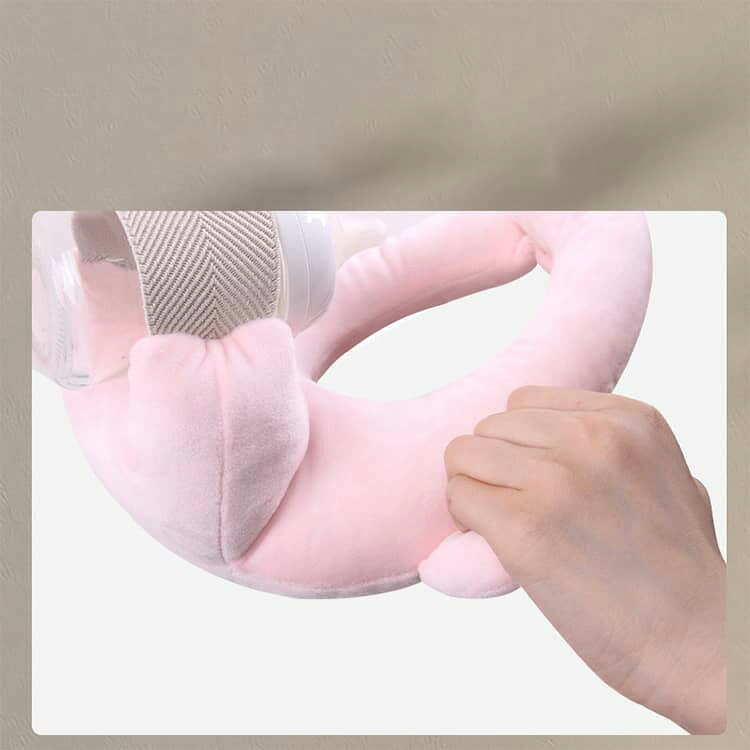 ハンズフリー 授乳枕 哺乳瓶ホルダー 哺乳びんホルダー クッション 授乳 赤ちゃん ...