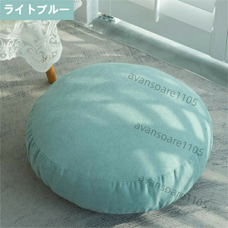 クッション 抱き枕 座布団 フロアクッション ラウンドクッション もちもちクッション もっちり なめらか 丸型 マシュマロ 大きい sofaおしゃれ [3]