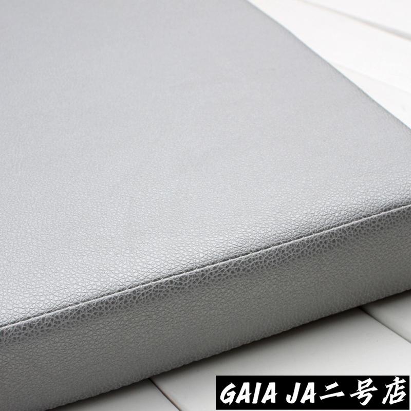 座布団 合皮 レザークッション 正方形 四角 角型 無地 レザー調 フェイクレザー 高反発 ウレタン クッショ スクエアクッション 持ち運び [3]