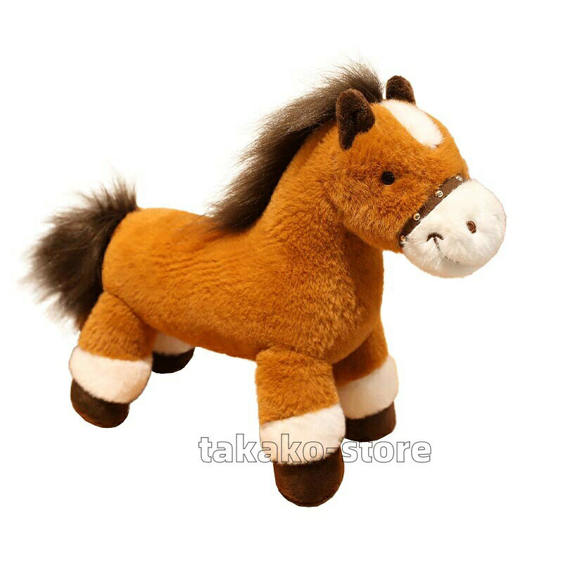 ぬいぐるみ 馬 干支 午年 2026年 うま 馬のぬいぐるみ 干支ぬいぐるみ 新年 子供 おもちゃ ベビー キッズ 赤ちゃん お正月飾り 新春 飾り 置物 インテリア 可愛い 25 ギフト プレゼント