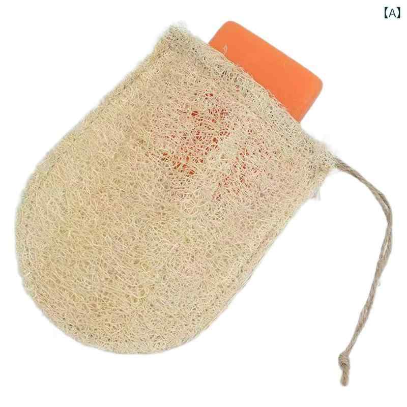バス用品 天然 ヘチマ 糸瓜 石鹸袋 ソープポ...の紹介画像2