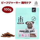 スリーイレブン iti イティ トリーツ おやつ 腸内ケア ビーフ 100g 1袋 犬 餌 ヘルスケア 小型犬 無添加 グレインフリー 穀物不使用