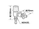 ナショナル 分岐水栓 CB-E7 食器洗い乾燥機用【送料無料】【KK9N0D18P】