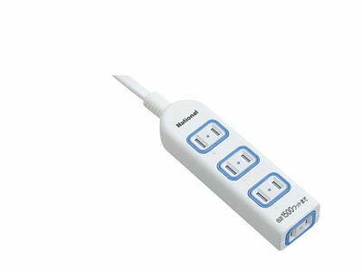 ナショナル ザ・タップX WHA2524WKP (2メートルコード付・4コ口・スナップキャップ付) 防水性能を兼ね..