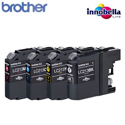 楽天市場】brother 純正インクカートリッジ 4色パック lc213-4pkの通販